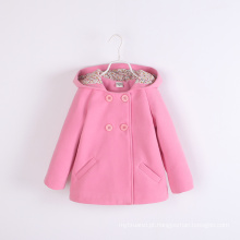 Meninas casacos de inverno crianças bebê casacos para inverno rosa inverno europeu casacos moda de boa qualidade atacado crianças jaquetas